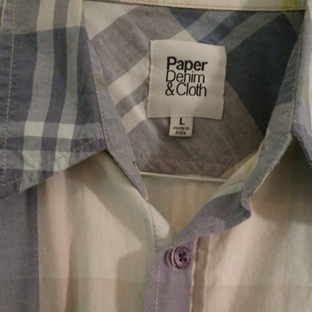 Paper Denim & Cloth Shirt. Large